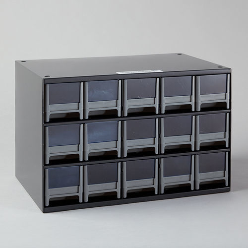 Medikamentenschrank - 1350 - Health Care Logistics - für Krankenhaus / grau / blau