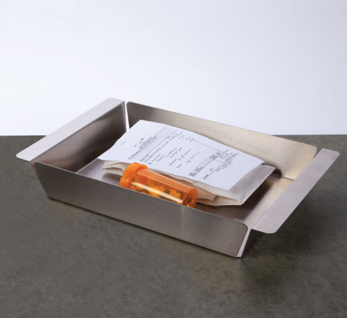 Medizinisches Tablett - 18665 - Health Care Logistics - Edelstahl