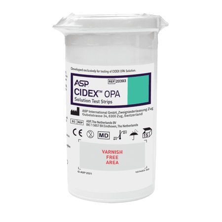 Teststreifen für Desinfektionsmittel - CIDEX™ OPA - ASP - Advanced Sterilization Products - Streifen