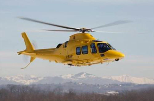 Helikopter-Luftambulanz - A109 Grand - Aerolite AG - für Intensivpflege / modular