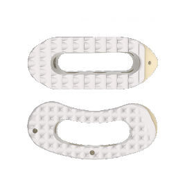 LWS-Zwischenwirbelimplantat - ShurFit® 2C - Precision Spine - ventraler Zugang / Titan / aus PEEK
