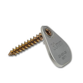 Lumbal-Sakral-Kompressionsplatte - RCS® - Precision Spine - anterolateral / Titan