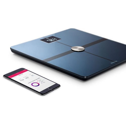 Körper-Analysewaage / Bioimpedanzmessung - Body - Withings - Zur Messung der Fettmasse / Plattform / mit BMI-Berechnung