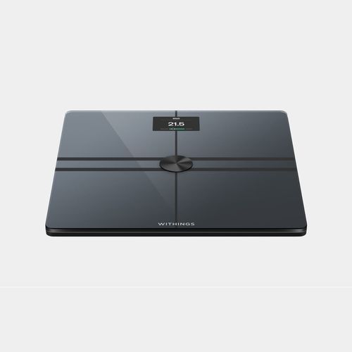Körper-Analysewaage / Bioimpedanzmessung - Comp - Withings - Plattform / mit LED-Display / mit Körperfettberechnung