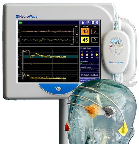 Tischgerät-Patientenmonitor - NeuroSENSE® NS-901 - NeuroWave - auf Wagen / EEG / für EMG