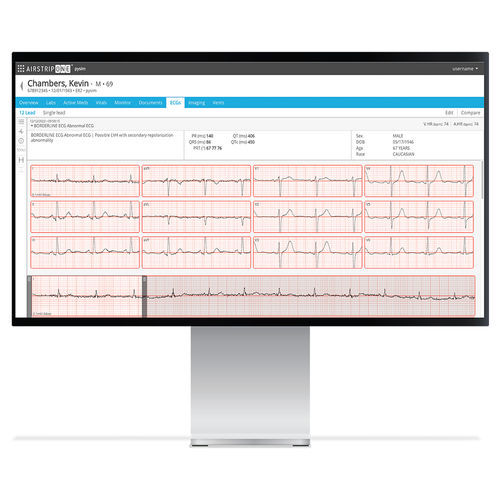 Management-Software - AirStrip Technologies - Umform / Interpretation / medizinisch