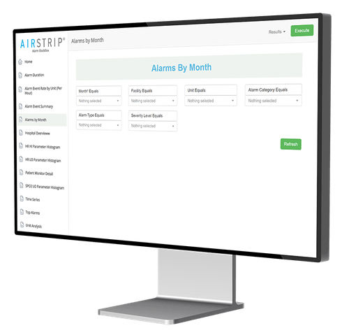Reporting-Software - Blackbox™ - AirStrip Technologies - Alarm / medizinisch / für Krankenhaus