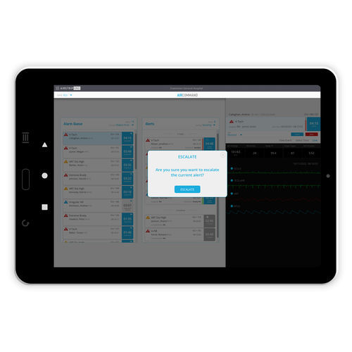 Management-Software - Flight Plans™ - AirStrip Technologies - Alarm / medizinisch / für Kliniken