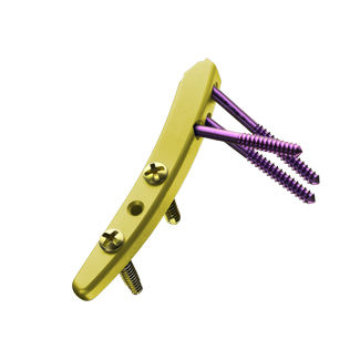 Kompressionsplatte für Radius - MICRONAIL® - Wright Medical Technology - distal / Metall
