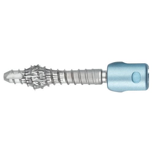 Pedikelschraube für Lumbal-Thorakal-Wirbel - OSSEOSCREW® - Alphatec Spine - monoaxial / Metall
