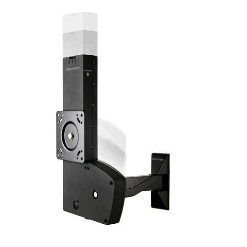 Neigbarer Tragarm - Anthro Corporation - drehbar / für Monitor / wandmontiert