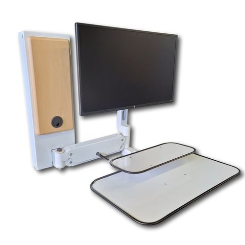 Tragarm für Monitor - A-4030 - Cygnus - für medizinische Zwecke / wandmontiert