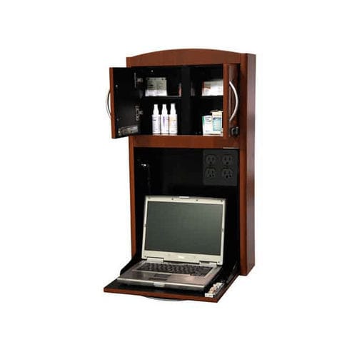 Medizinisch Computer-Arbeitsplatz - 2035 - Cygnus - für Laptop Computer / wandmontiert / einbaubar