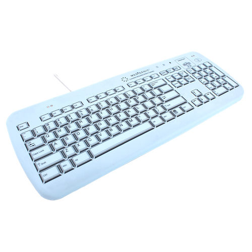 Medizinische Tastatur / mit Ziffernblock - Compliance - Esterline - Silikon / waschbar / desinfizierbar