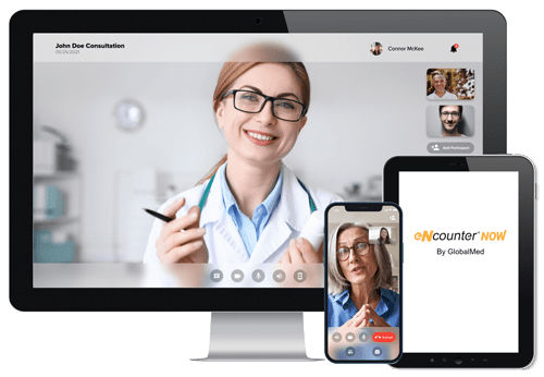 Telemedizin-Software - eNcounter®NOW - GlobalMed - für Patientendatenverwaltung / Unterlagenverwaltung / Termin-Verwaltung