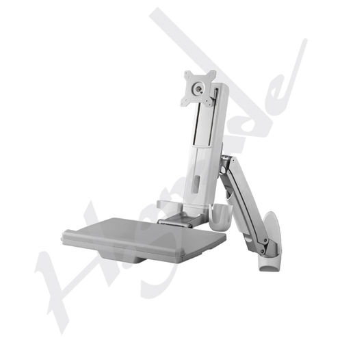 Medizinisch Computer-Arbeitsplatz - ORW series - Highgrade Tech. Co., Ltd. - höhenverstellbar / wandmontiert