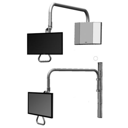 Knickarm-Tragarm - UL182I-OHA series - ICWUSA - neigbar / für Monitor / Dental