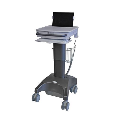 Akku-Computerwagen - DCT-6LiA - Lund Industries - medizinisch / für Laptop / gesichert