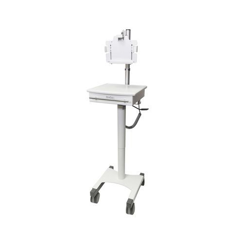 Telemedizinwagen für Tablet-PC - DCT-SFF series - Lund Industries - für Laptop / höhenverstellbar / gesichert