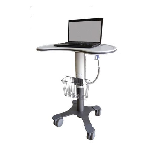 Telemedizinwagen für Laptop - KIDNEY - Lund Industries - Zubehör / mobil / höhenverstellbar