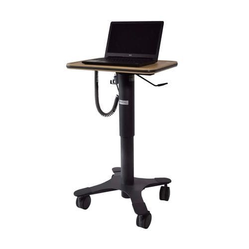 Medizinisch Computerwagen - RECTANGLE - Lund Industries - für Laptop / mobil / höhenverstellbar