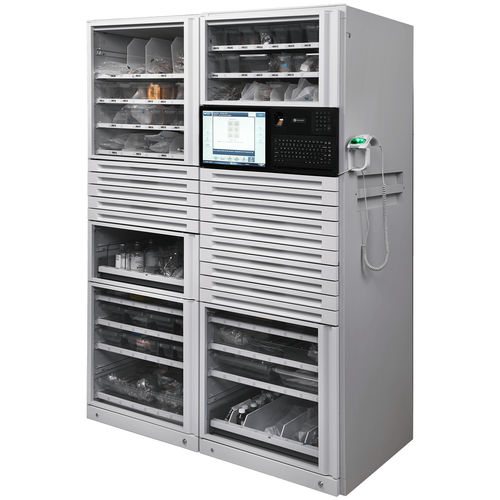 Automatisierter Ausgabeschrank / für Apotheken - XT - OMNICELL - für Medikamente / mit Computer / mit Touchscreen