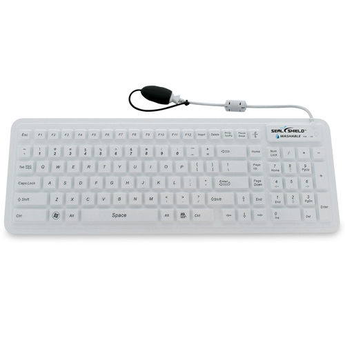 Medizinische Tastatur / Touchpad - Glow™ - Seal Shield - Silikon / waschbar / USB