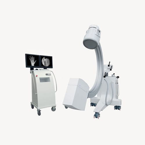 Mobiler C-Bogen - IDETEC MEDICAL IMAGING - mit Flachbildsensor / mit Videosäule / Bogen mit geringem Durchmesser