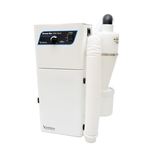 Staubabsaugsystem für Dentallabor - StoneVac Mill Sync - Vaniman - Tischgerät / mit Filtersystem