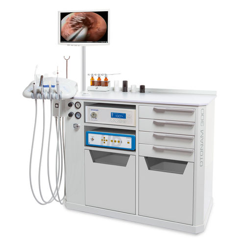 HNO-Arbeitsstation - Otonam 300 - NAMROL - Pflege / mit Regal / mit Monitor