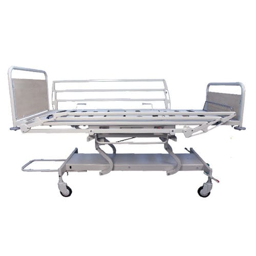 Psychiatrie-Bett - HB50315 - AHF - ATELIERS DU HAUT FOREZ - medizinisch / manuell / höhenverstellbar