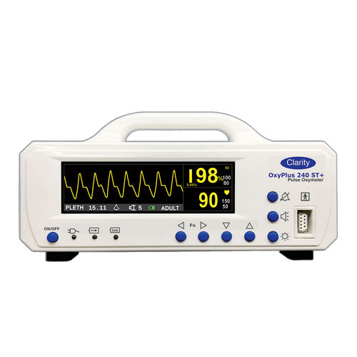 Tisch-Pulsoximeter - OxyPlus-240ST+ - Clarity Medical - medizinisch / batteriebetrieben / mit separatem Sensor