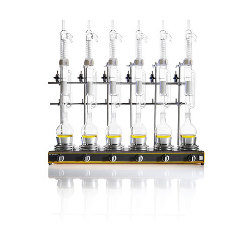 Labor-Extraktor / Soxhlet - EV6 AII/16 - C. Gerhardt GmbH & Co. KG - manuell / fest-flüssig