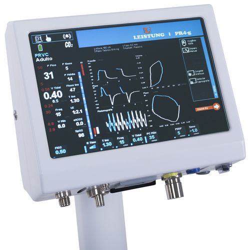 Notfallbeatmungsgerät - PR4-G Touch - Leistung Brasil - elektronisch / elektropneumatisch / Transport
