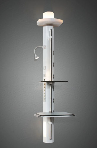 Wandmontierte Versorgungseinheit - TIMUR - Koncare medical Technologie - vertikal / modular / für die Intensivstation