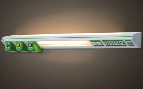 Wandmontierte Versorgungseinheit - Erol - Koncare medical Technologie - horizontal / modular / Patientenzimmer