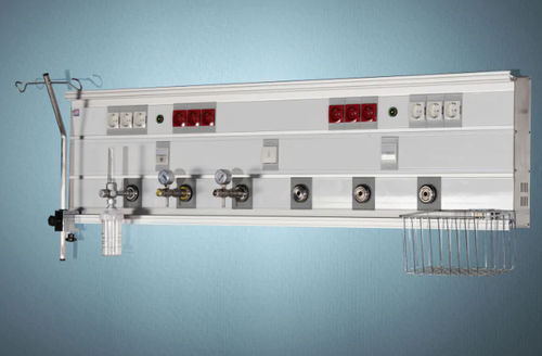 Wandmontierte Versorgungseinheit - EMIN - Koncare medical Technologie - horizontal / modular / für die Intensivstation