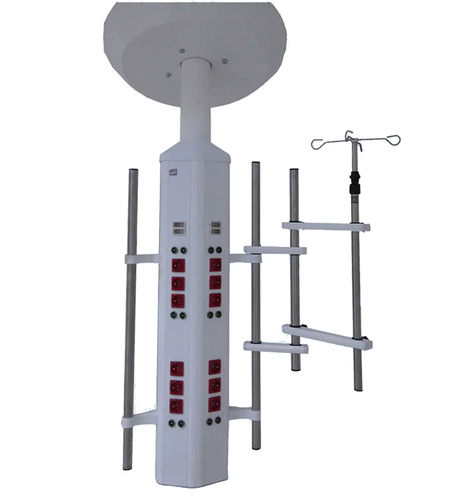 Deckenmontierter Verteilersäule - SELVI - Koncare medical Technologie - für Intensivpflege / für OP-Saal / modular