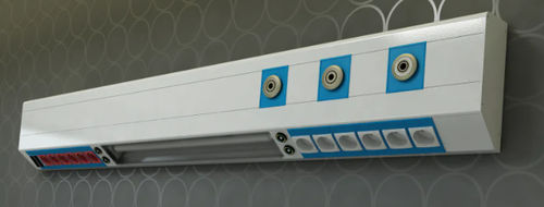 Wandmontierte Versorgungseinheit - ELİF-2 - Koncare medical Technologie - horizontal / modular / Patientenzimmer