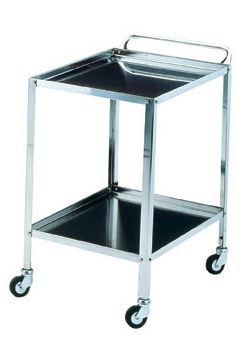 Wagen für Medikamente - galeno_1261 - COREMEC GALENO srl - Vielzweck / Edelstahl / 2 Ebenen