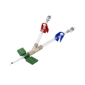 Nadel zur intravenösen Injektion - Hy-flo - Bionic Medizintechnik - für arteriovenöse Injektion (Fistel) / für Punktionen / mit Flügel