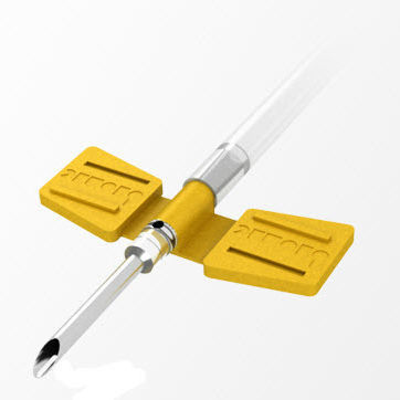 Nadel zur intravenösen Injektion - Buttonhole - Bionic Medizintechnik - für arteriovenöse Injektion (Fistel) / mit Flügel / 14G
