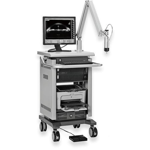Plattformmontiertes Ultraschallgerät - SW-3200L - Tianjin Suowei Electronic Technology - für ophthalmische Ultraschalluntersuchungen / Schwarz-Weiß