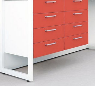 Laborschrank - LABORIAL SOLUÇÕES PARA LABORATÓRIO, S.A. - mit Schublade / wandmontiert