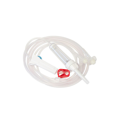 Intravenöses Infusionsset für die Veterinärmedizin - 6.09.006.002 - Doctorgimo - mit Tropfkammer / mit Absperrhahn