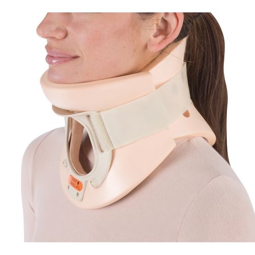 Biegesteif-Zervikalstütze - 79-831 series - Trilliant Surgical - C4 / mit Tracheotomie / mit Kinnstütze