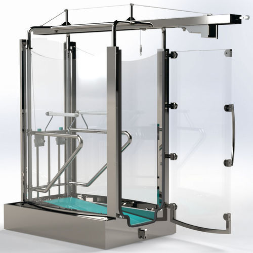 Unterwasserlaufband - Hydro-Trainer - PHYSIO-TECH - mit Geländer