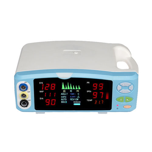 Kompakter Multiparameter-Monitor - JERRY-III - SHANXI JERRY MEDICAL - tragbar / TEMP / Herzfrequenz