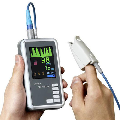 Handgerät-Pulsoximeter - JERRY-II+(AA) - SHANXI JERRY MEDICAL - kompakt / medizinisch / drahtlos