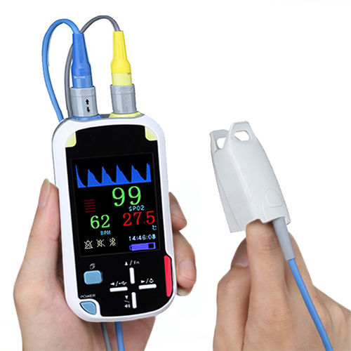 Handgerät-Pulsoximeter - JERRY-II+ - SHANXI JERRY MEDICAL - kompakt / medizinisch / Bluetooth